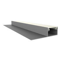 LED Aluminium Trockenbauprofil T3H Homam 2 Meter inkl. Abdeckung Opal
