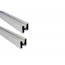 ZON195s2 2er-Pack ALU-Montageprofile f. Solarmodule 40x40mm x 1,95m |Dachmontage | Unterkonstruktion Solar-/Photovoltaikanlagen | mill finish