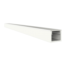 A0 Sarin schmales LED Aluminium Profil Weiß inkl. Abdeckung Opal