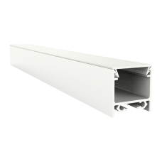 Led Aluminium Profil 2 Meter N2 Kocab  Weiß Pulverbeschichtigt mit opale abdeckung