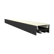 Led Aluminium Profil N3 Schwarz mit Schwarz/matt Abdeckung  Abdeckung 2M für Led Streifen 