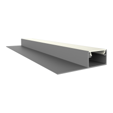 LED Aluminium Trockenbauprofil T3H Homam 2 Meter inkl. Abdeckung Opal