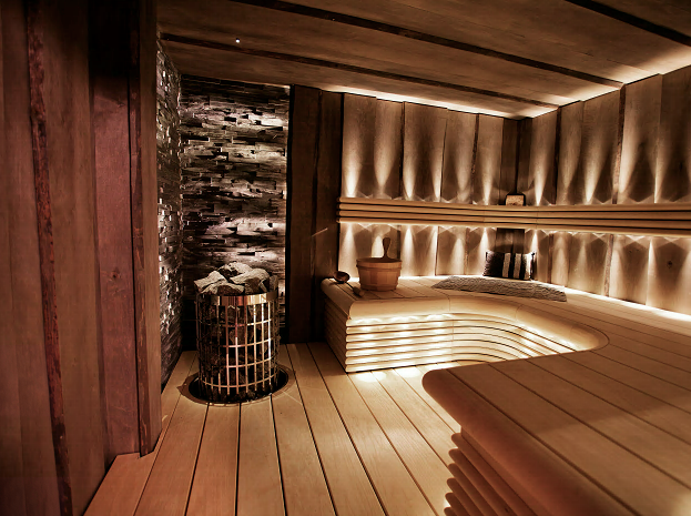 LED-Streifen Sauna